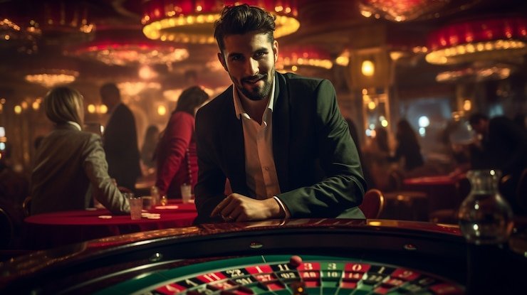 Close-up view of live dealer hands dealing Teen Patti cards on 79 erek